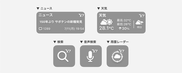ヤフー 11種類のアプリがios 16の ロック画面ウィジェット に対応 Itmedia Mobile