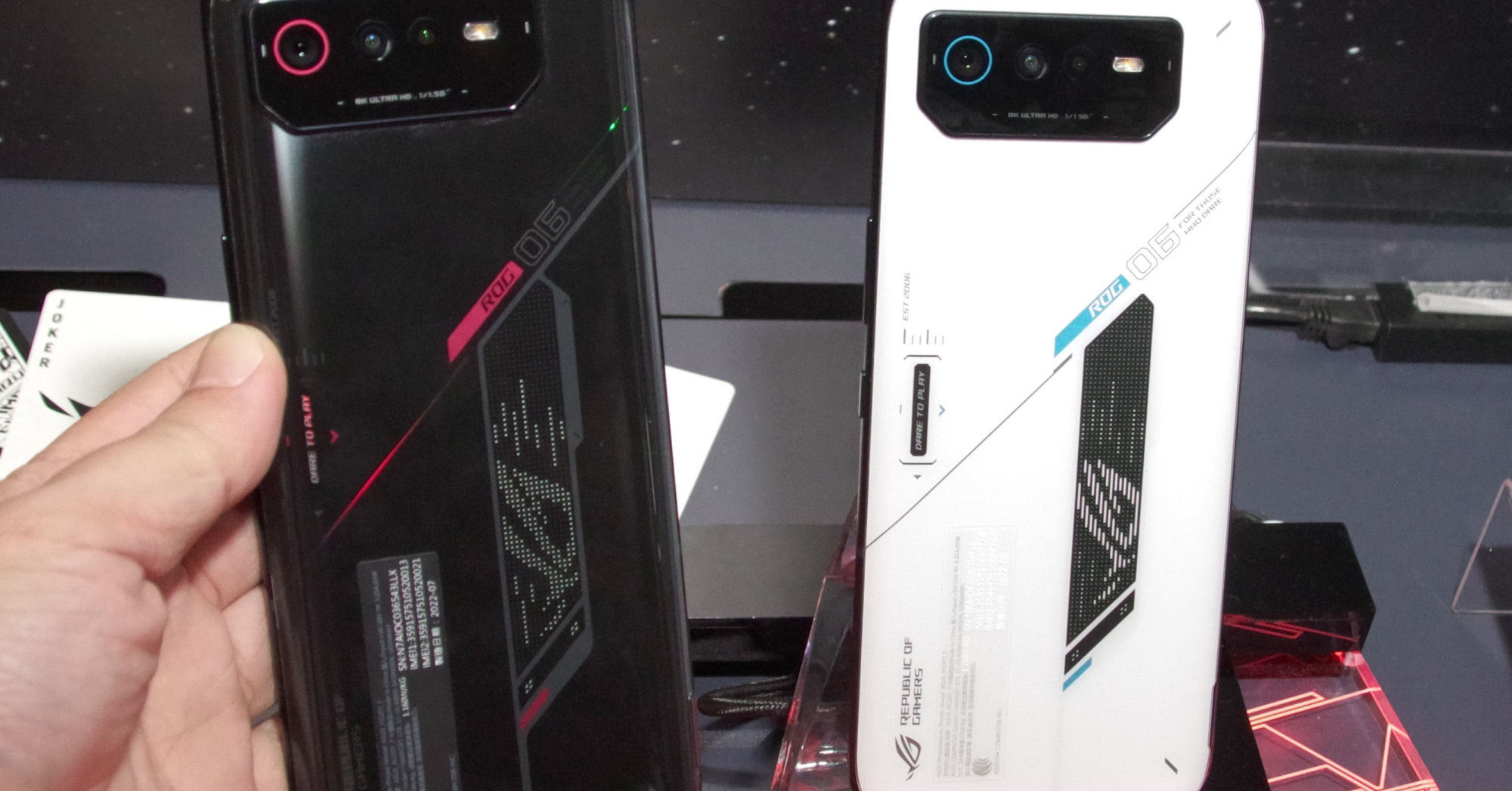 国内先行発売 ROG Phone 6シリーズ本体に装着出来る Kunai 3 ...