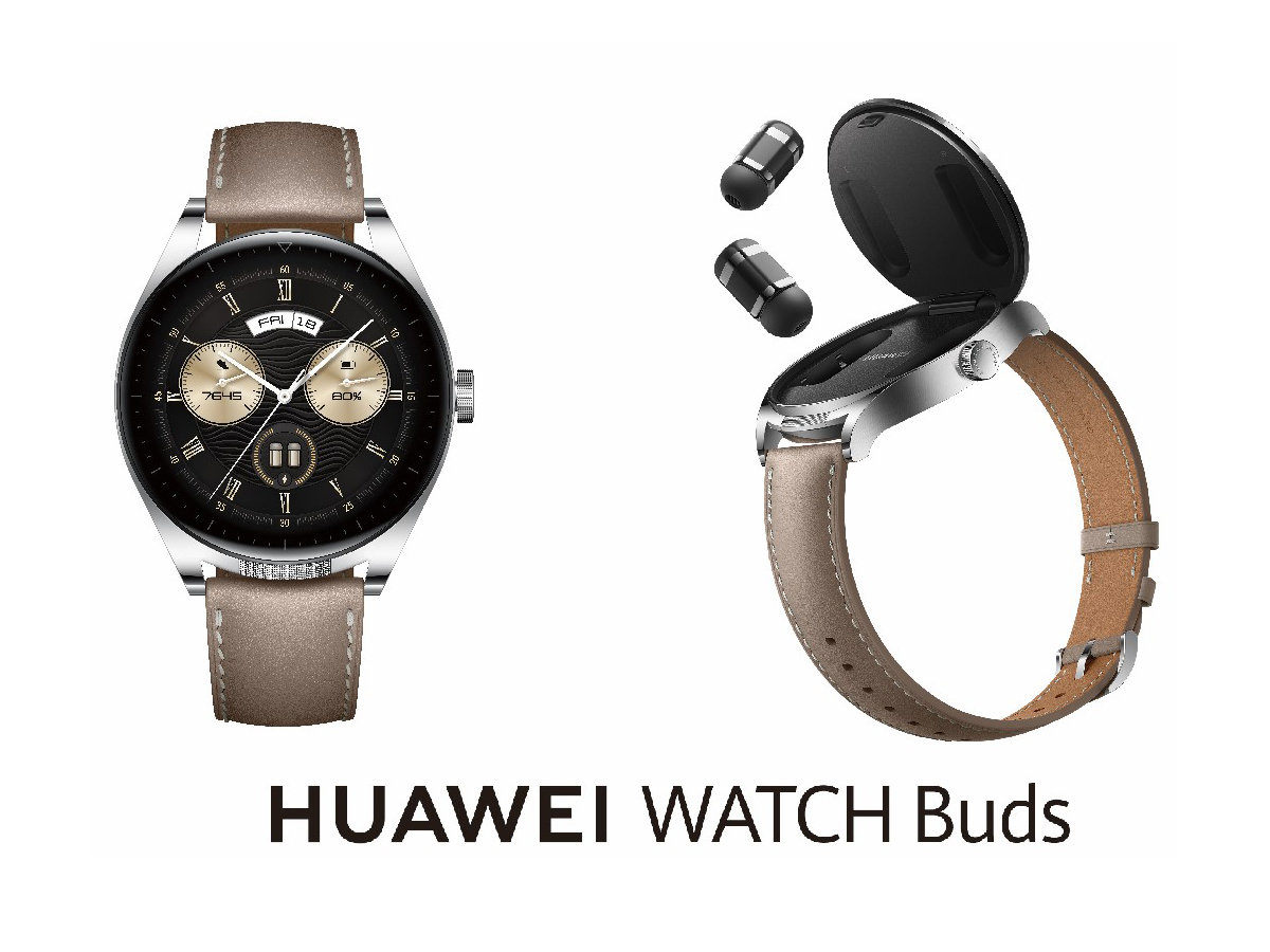 ファーウェイ、イヤフォン格納型「HUAWEI WATCH Buds」を一般 ファーウェイ、イヤフォン格納型「HUAWEI WATCH Buds」を一般