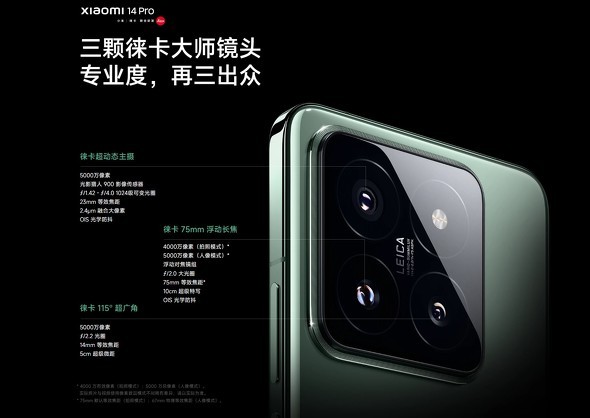 Xiaomi 14」シリーズ発表 新OS「HyperOS」と「Snapdragon 8 Gen 3