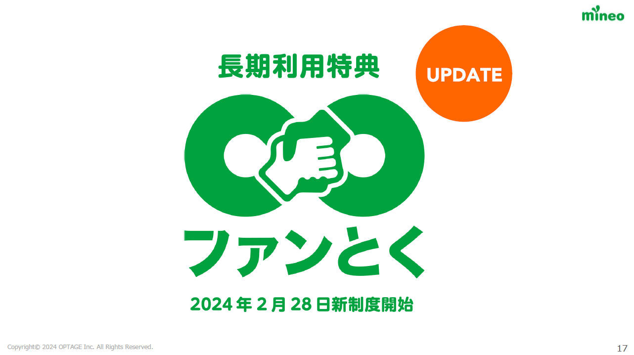 mineoが「ファン∞とく」で長期利用特典を復活 手数料無料や端末代金割引など - ITmedia Mobile