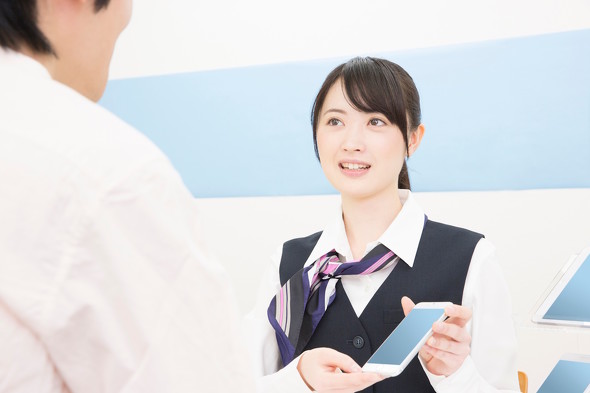 ショップの店員さん