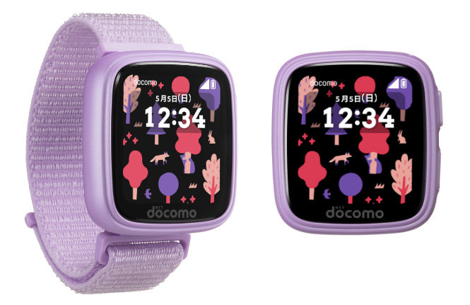 ドコモ、腕時計型の「キッズケータイ コンパクト SK-41D」を7月12日