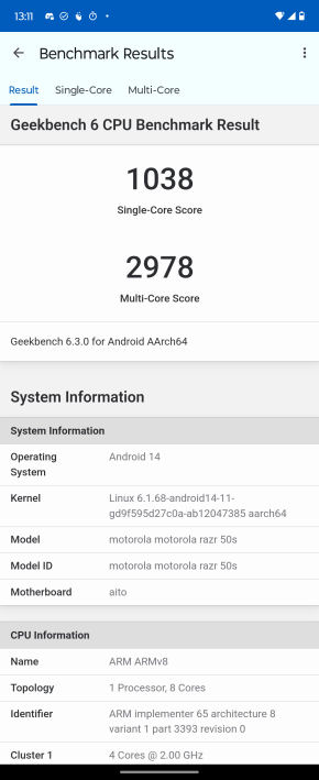 Galaxy Z Flip6motorola razr 50s
