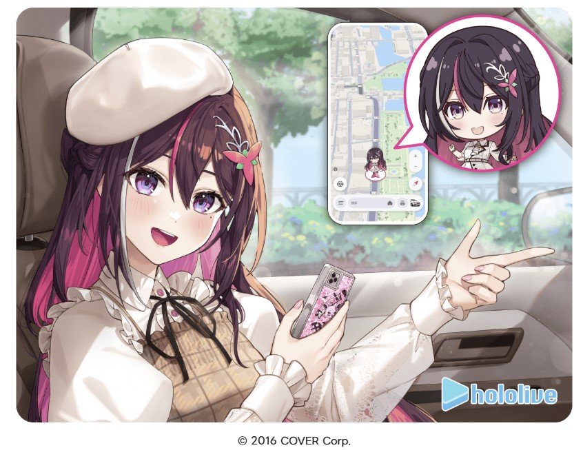 Yahoo!カーナビの音声案内ボイスにホロライブ所属VTuberのAZKi 「推し