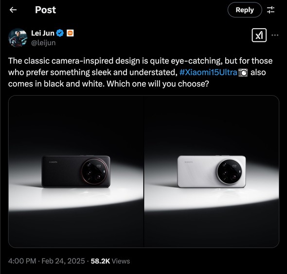 Xiaomi15Ultra Xiaomi nCGhf CJ Leica
