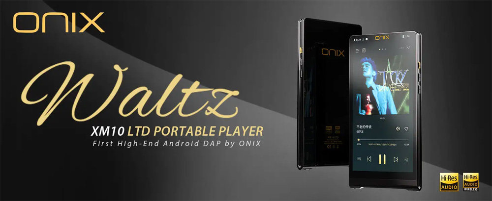 ONIX、Android搭載オーディオプレーヤー「Waltz XM10 LTD」発売 14万