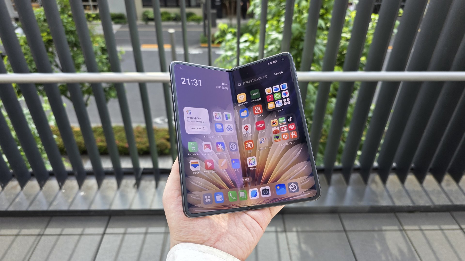 極薄折りたたみスマホ「OPPO Find N5」を試す 驚きのボディー、日本未