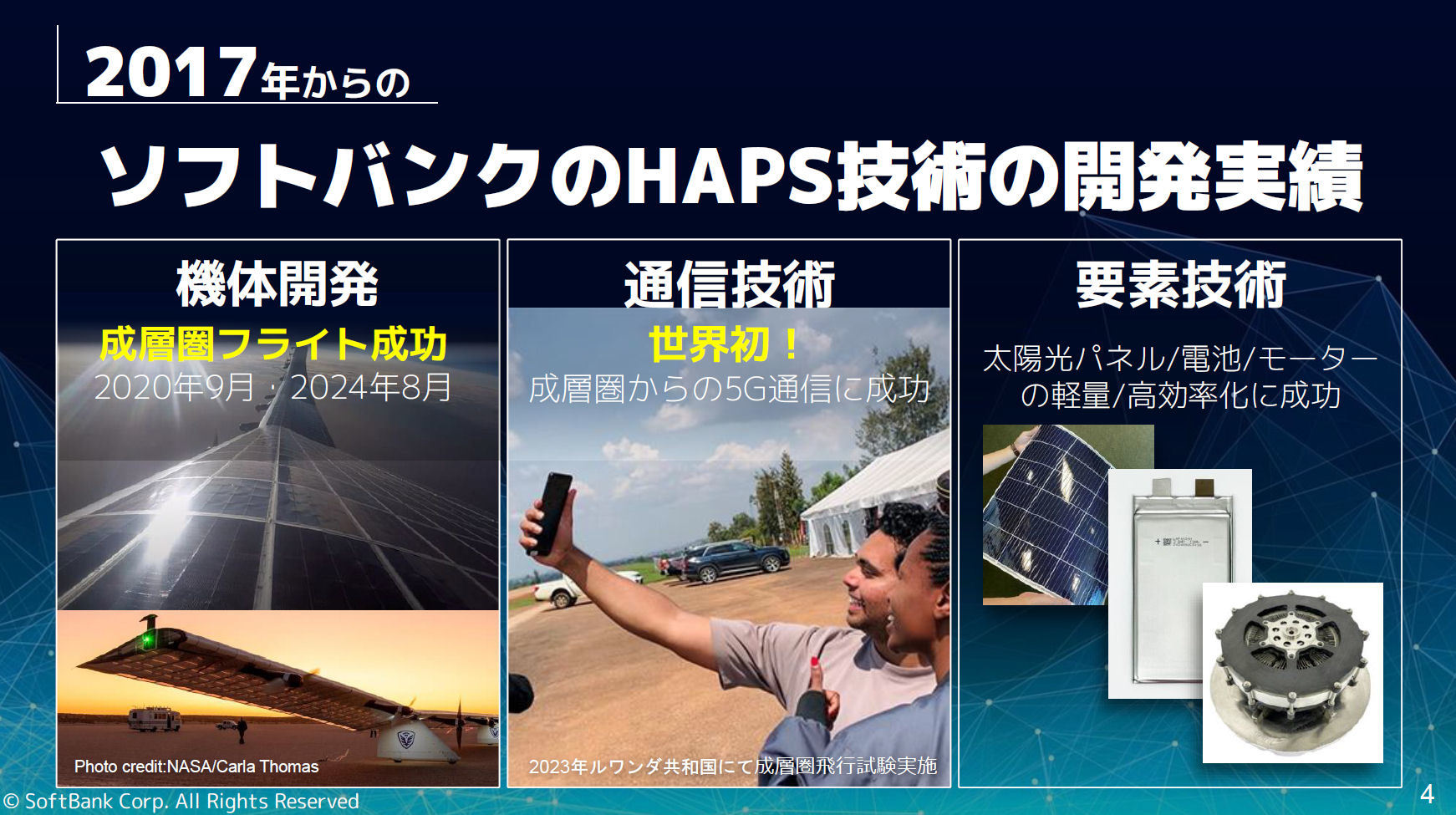 ソフトバンクの「空飛ぶ基地局」は衛星通信より「圧倒的に速い」 HAPS 