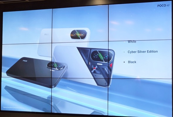 Xiaomiが「POCO F7」発売 コスパ追求、Snapdragon 8s Gen 4や