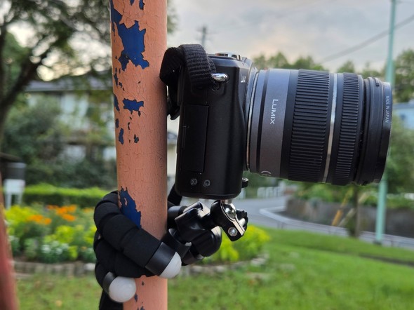 重心をずらした