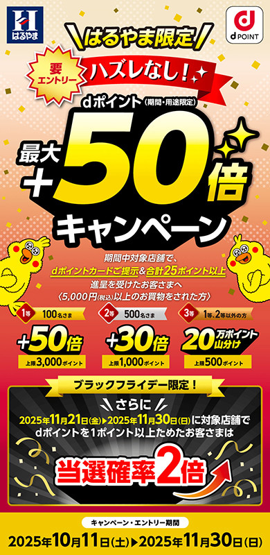 dポイントキャンペーン