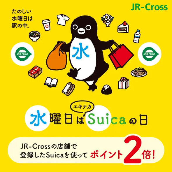 JRE POINTとSuicaキャンペーン