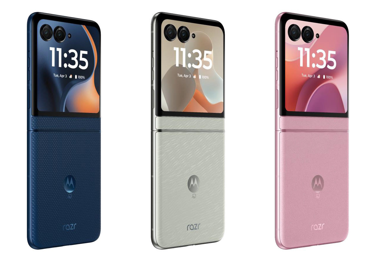 縦折りスマホ「motorola razr 60s」、ソフトバンクに新規／MNPで1～2
