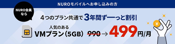 NUROモバイルキャンペーン