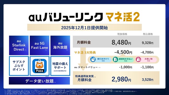 KDDI au �}�l�� �|�C�� �����v����