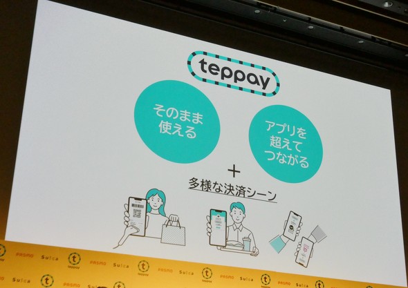 teppay JR Suica PASMO QR