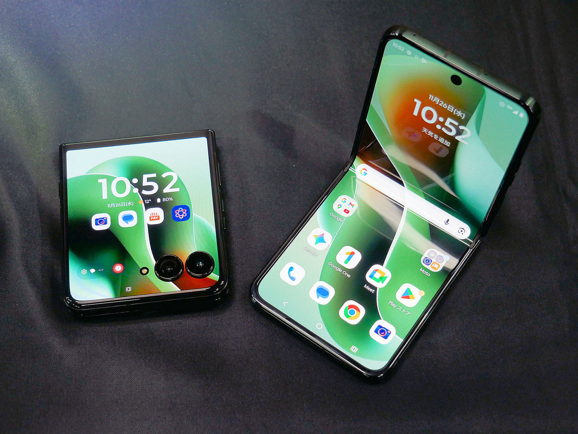 auから13年ぶりのモトローラスマホ 無印ではなく「motorola razr 60
