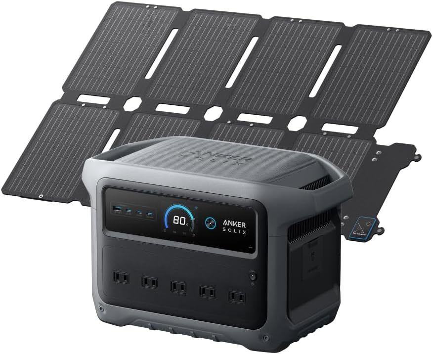Ankerの大容量ポータブル電源とソーラーパネルのセットが約8.2万円に