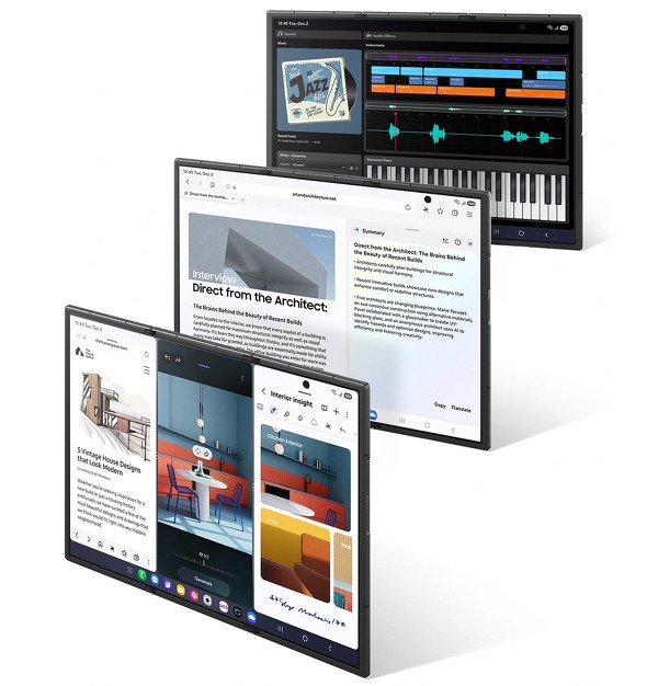 GalaxyZTriFold �T���X���d�q 3�܂�X�}�z