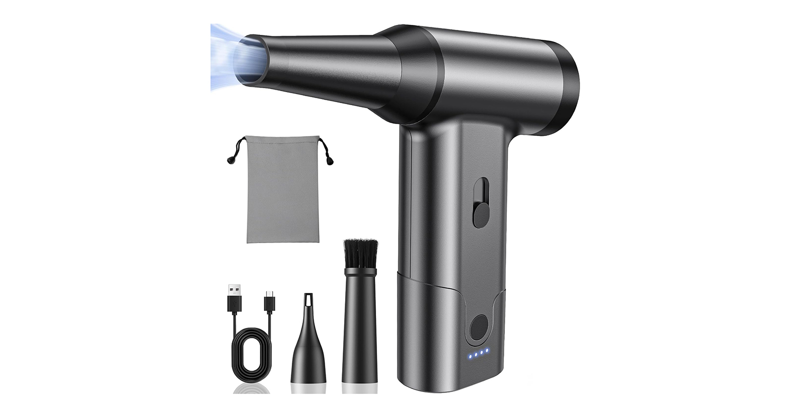 最大風速120m／s出力可能「kycle 電動エアダスター」がタイムセールで49％オフの2980円に