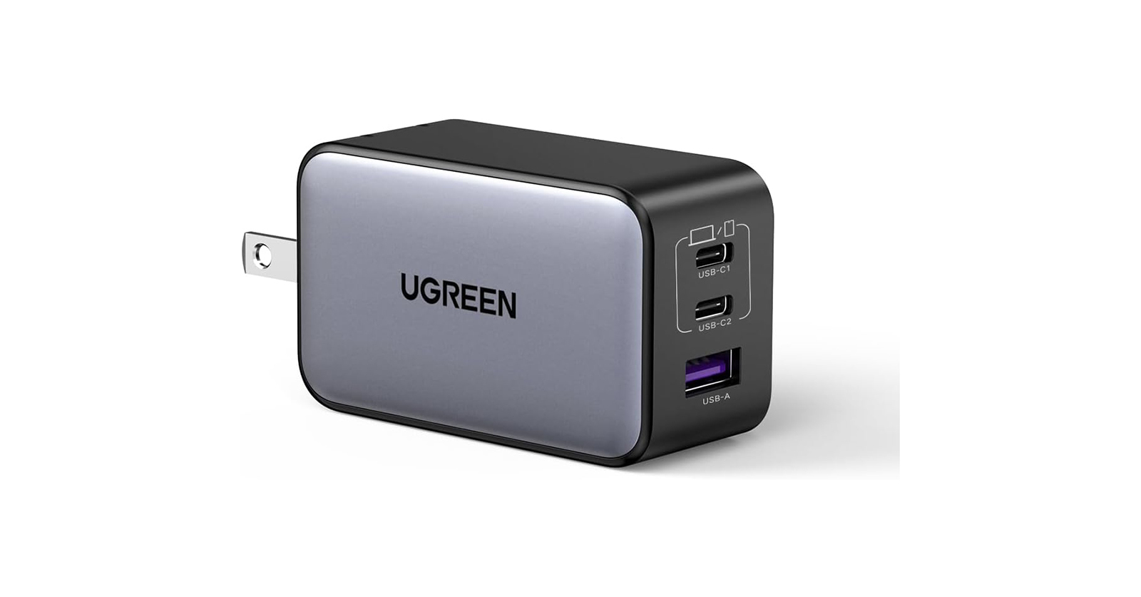 最大65Wで3台充電、コンパクトなプラグ式充電器「UGREEN Nexode 65W 急速充電器」がセールで25％オフの2980円に