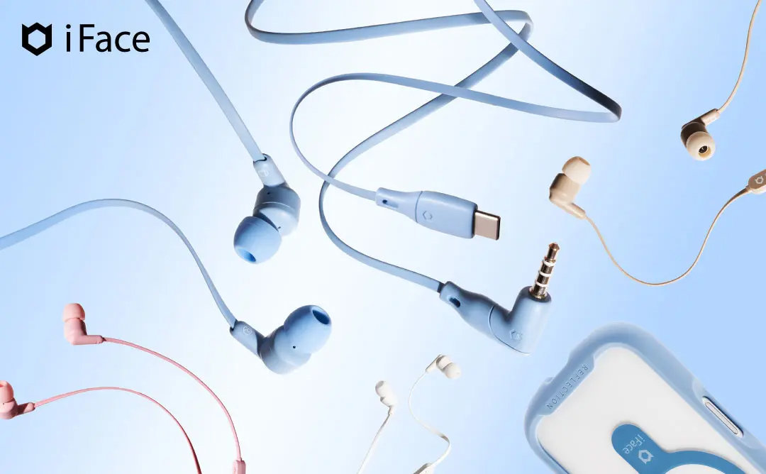 iFace、マイク付き有線イヤフォンを発売　3.5mmプラグとUSB Type-Cの2タイプ