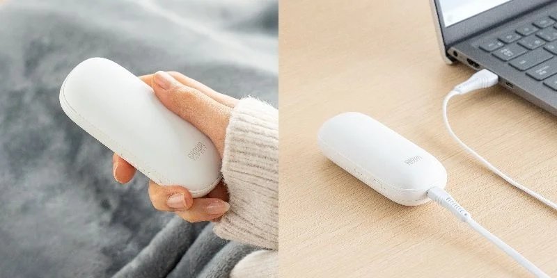 30秒で即暖、USB Type-C充電式「カイロ」発売　3480円