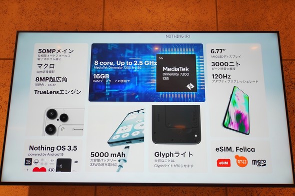 Nothing Phone (3a) Lite