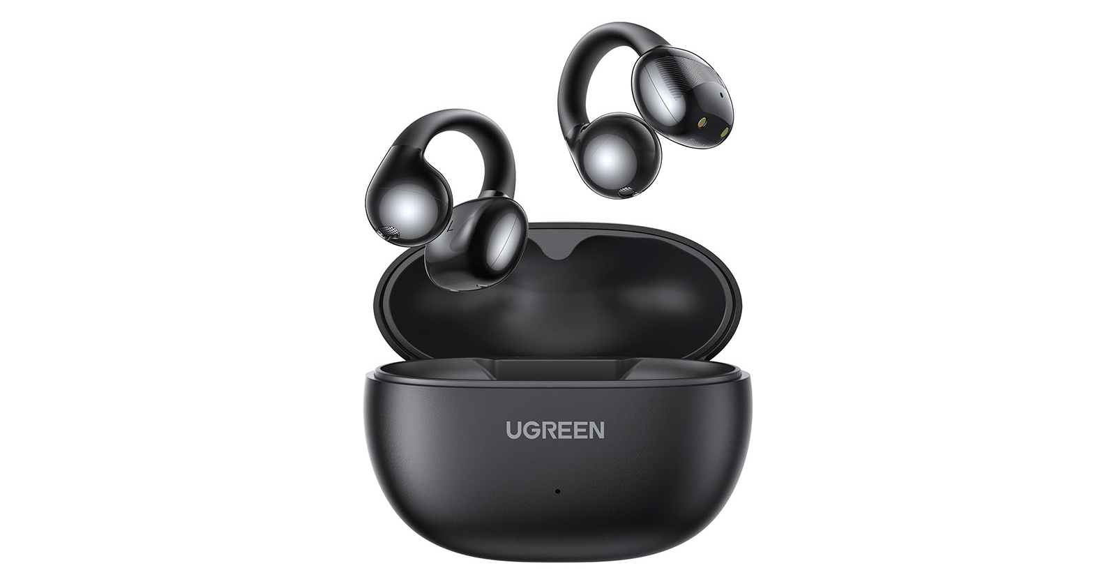 耳をふさがず長時間使用向き「UGREEN イヤーカフ イヤホン」がセールで20％オフの2399円に