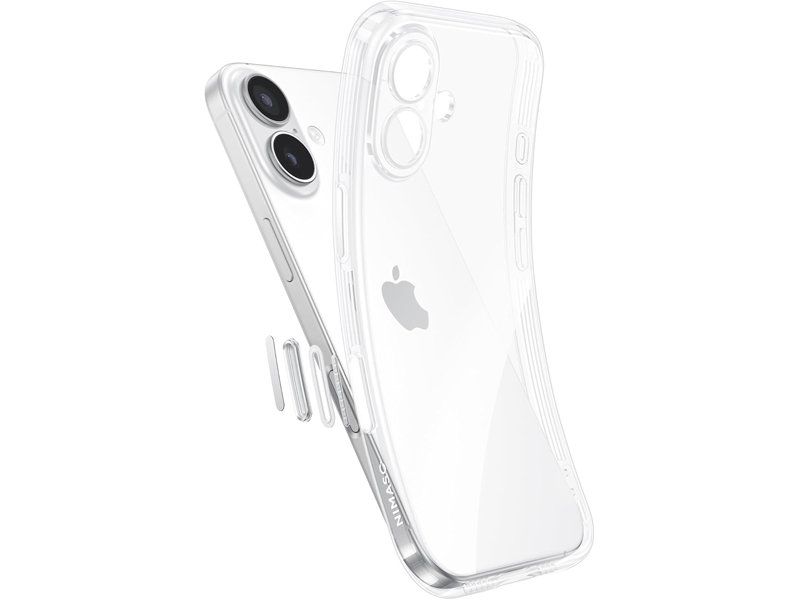 黄変しにくいTPU素材のiPhone 17専用ソフトケース　MIL規格の耐衝撃性能も