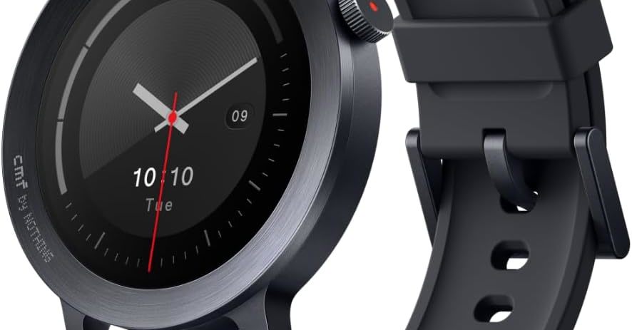 スタイリッシュなスマートウォッチ「CMF by Nothing Watch 3 Pro」がセールで1万2420円に