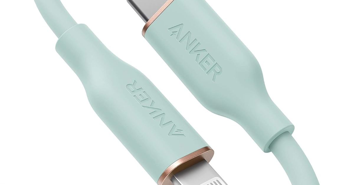 シリコン素材でやわらか、豊富な8色から選べる「Anker PowerLine III Flow USB-C & ライトニング ケーブル」が20％オフ