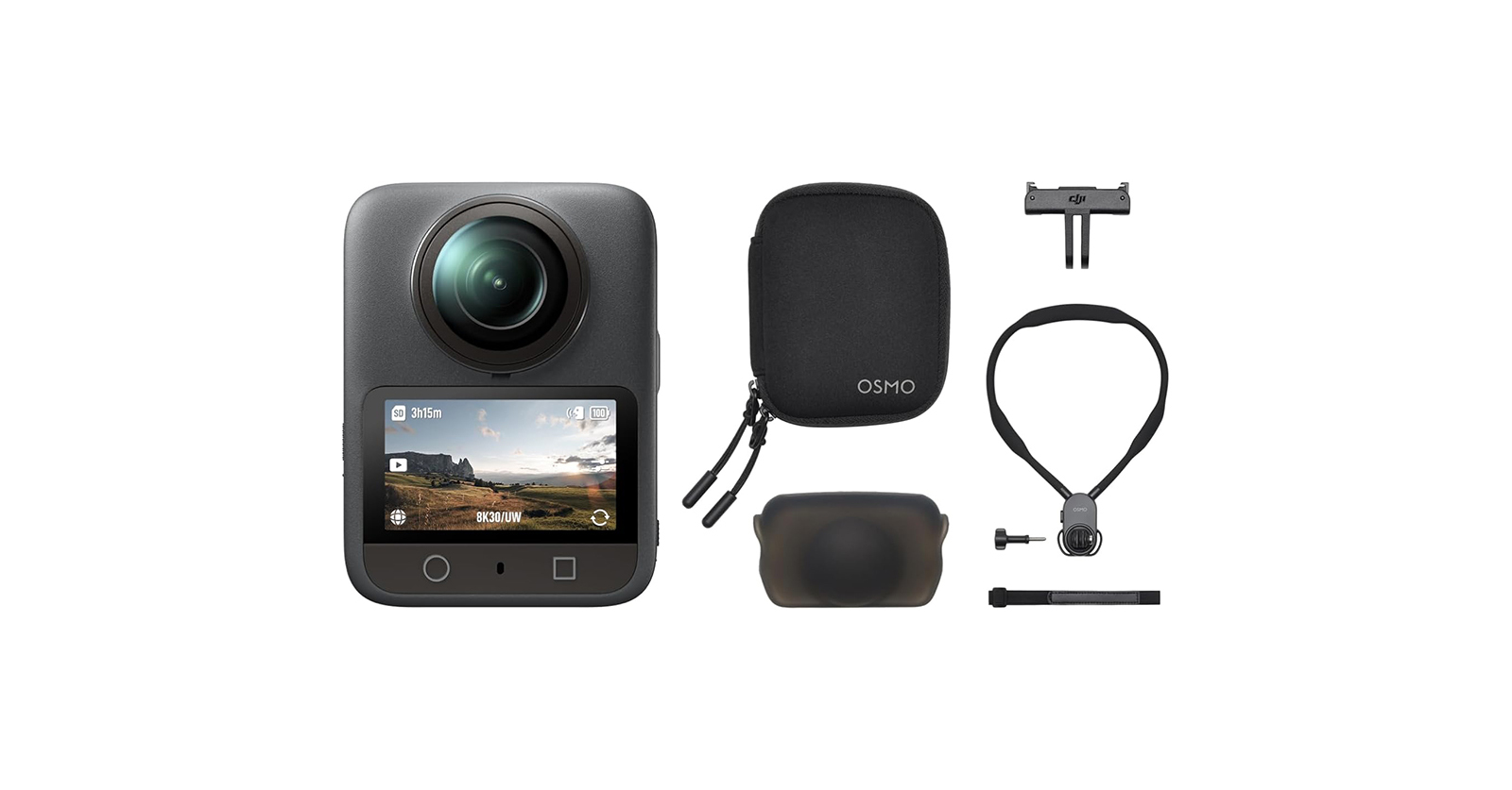 8Kパノラマをハンズフリーで撮影「DJI Osmo 360 ネックマウント コンボ」が21％オフで7.8万円→6.1万円に