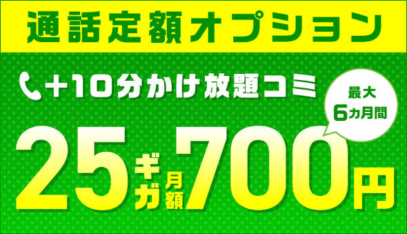 IIJmio�L�����y�[��