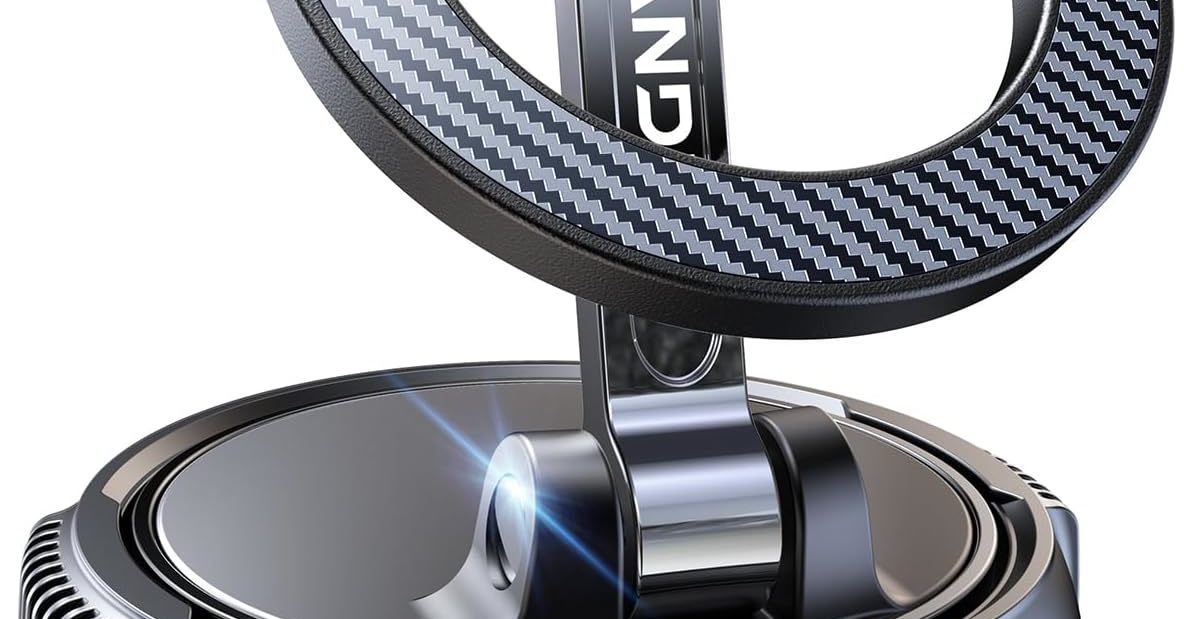 磁力と真空吸盤でスマホを強力固定する「ANDERY 車載スマホホルダー」が40％オフの1797円に