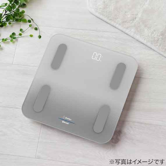 【ニトリ】3990円の「スマホで簡単記録体組成計」　11項目のデータを10人分測定できる