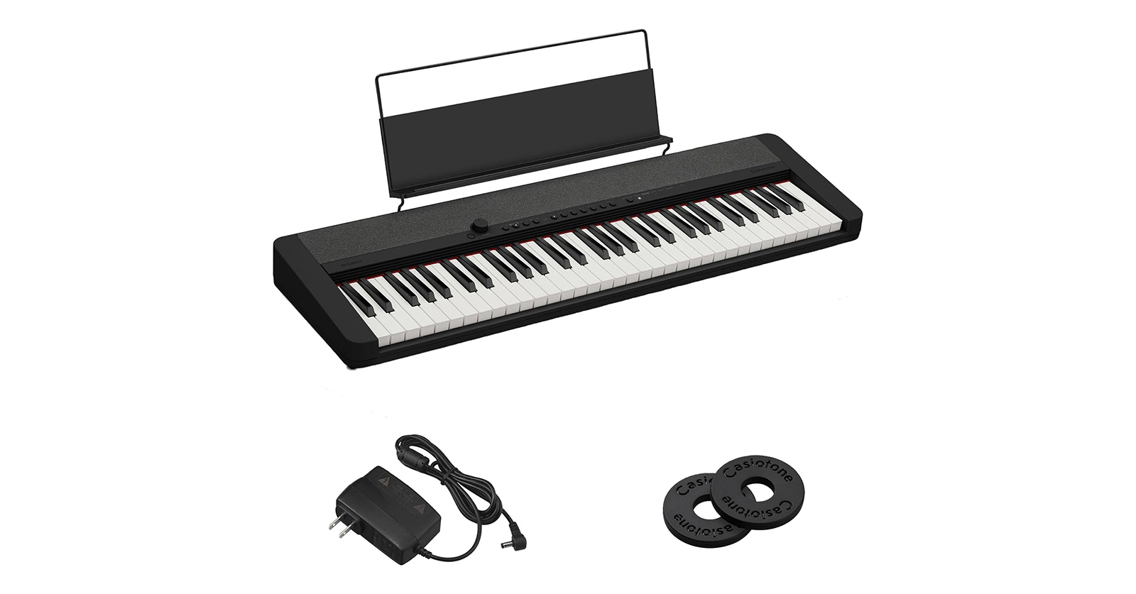 61の音色、61鍵で演奏できる電子キーボード「CASIO CT-S1 BK」が17