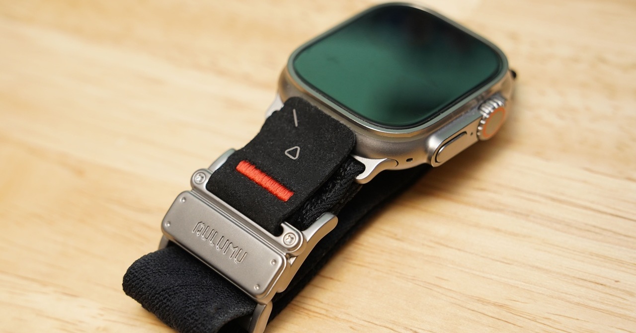 着脱は“カチッ”と一瞬　Apple Watch Ultraを格上げするAulumuのマグネット式ナイロンバンド「C03」が快適