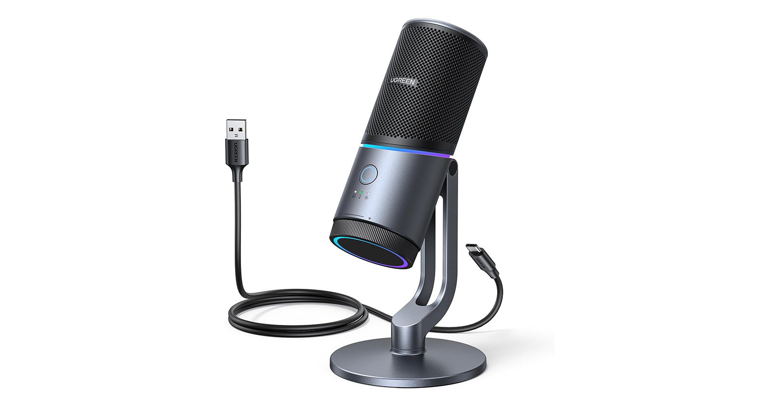 ノイキャン搭載ゲーミングマイク「UGREEN 卓上型マイク」が25％オフの3992円に