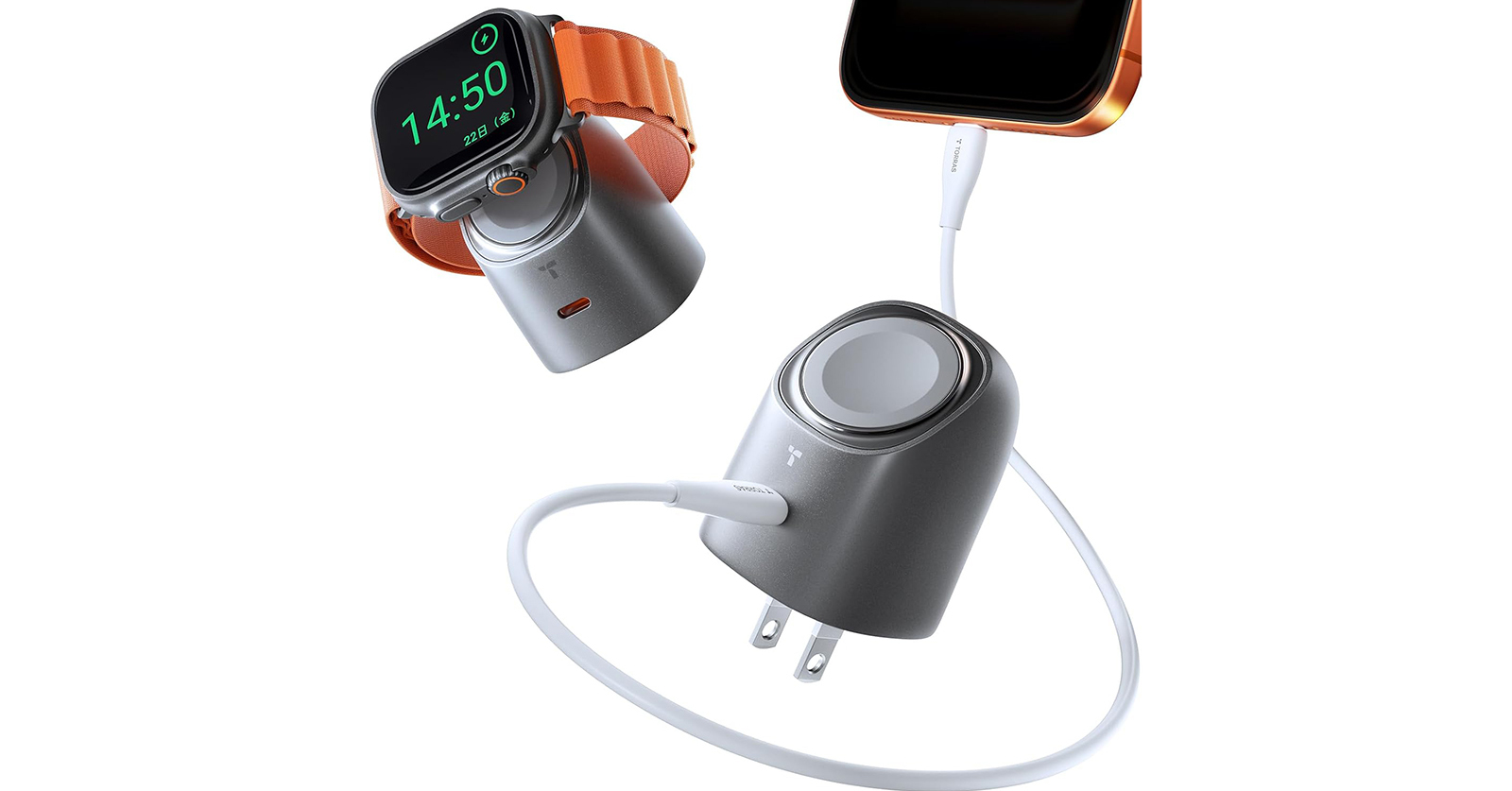 Apple Watchとスマホを充電できる2 in 1「TORRAS FlashEye」が38％オフ 