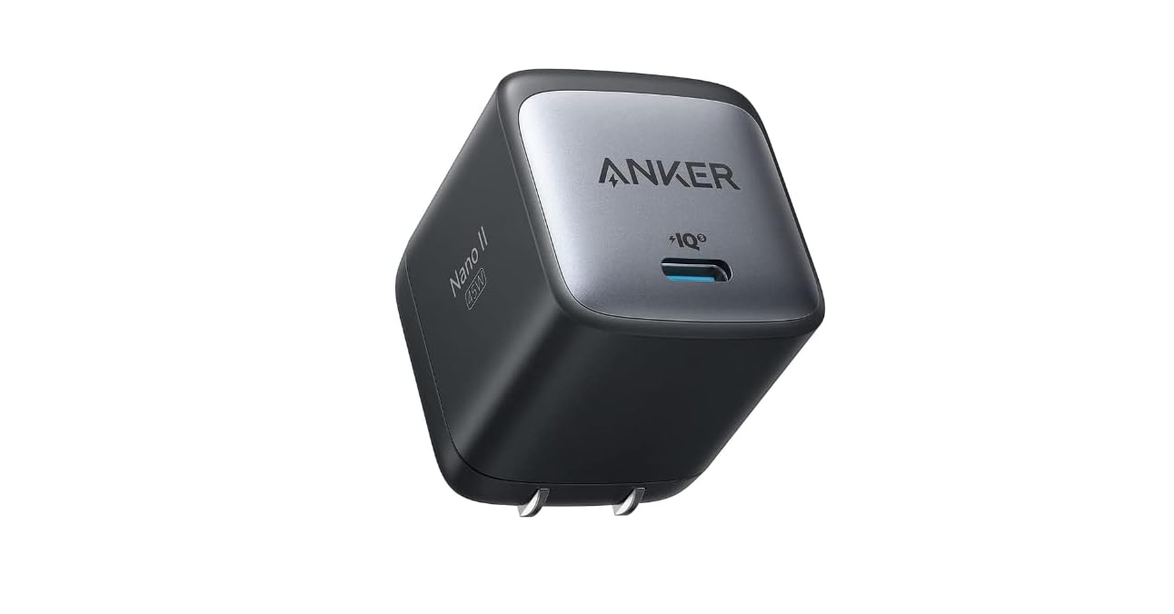 高出力で急速充電できる充電器「Anker Nano II 45W」が25％オフの2990