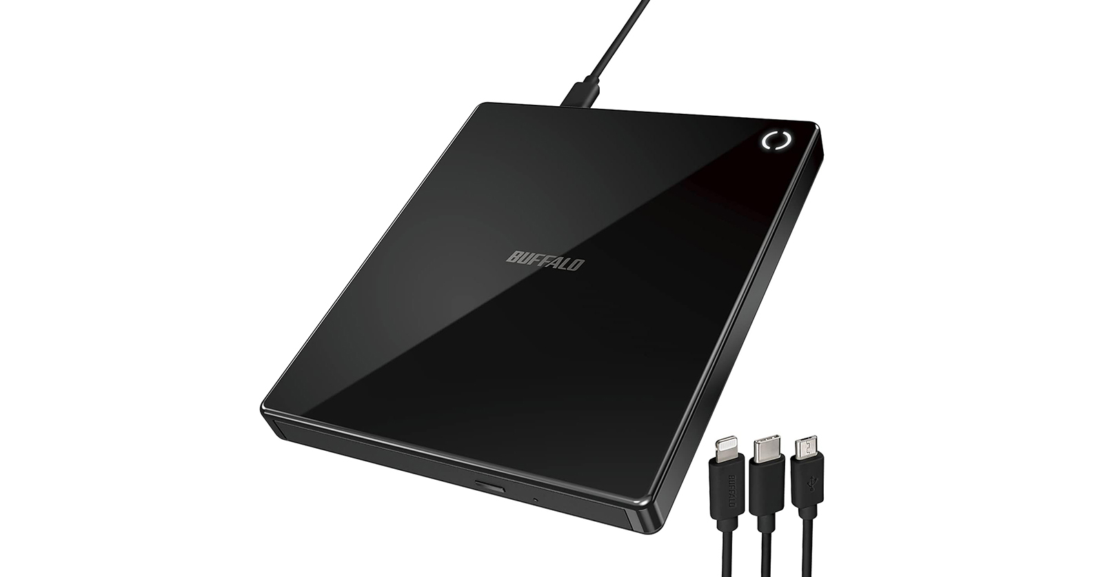 PCなしでCDをスマホに取り込める「バッファロー ラクレコ RR-C1-BK/N」が7540円で販売中