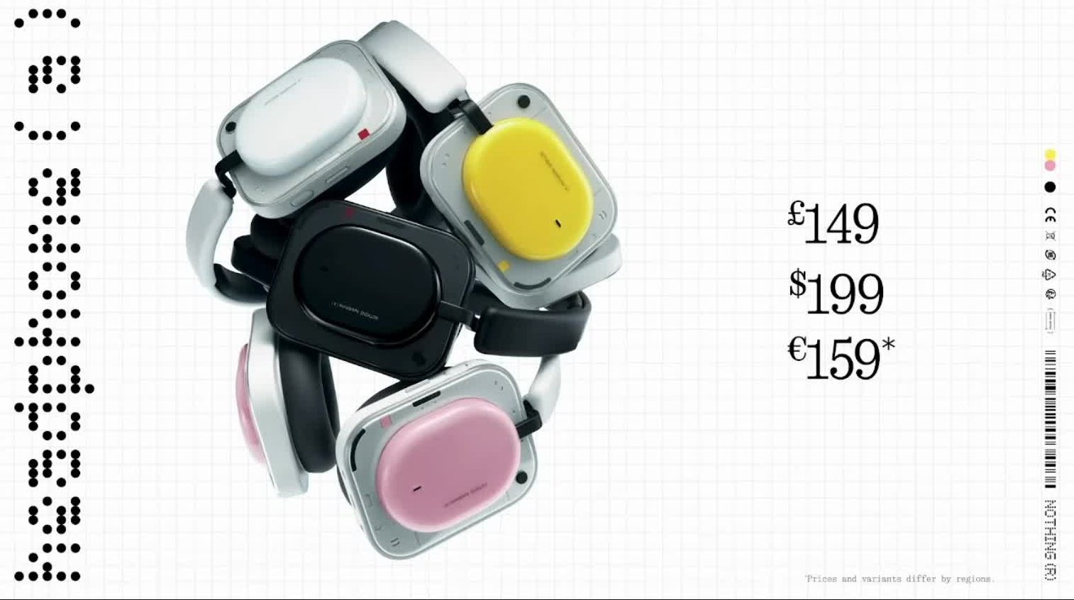 Nothing、ノイキャン「Headphone (a)」発表　2万7800円