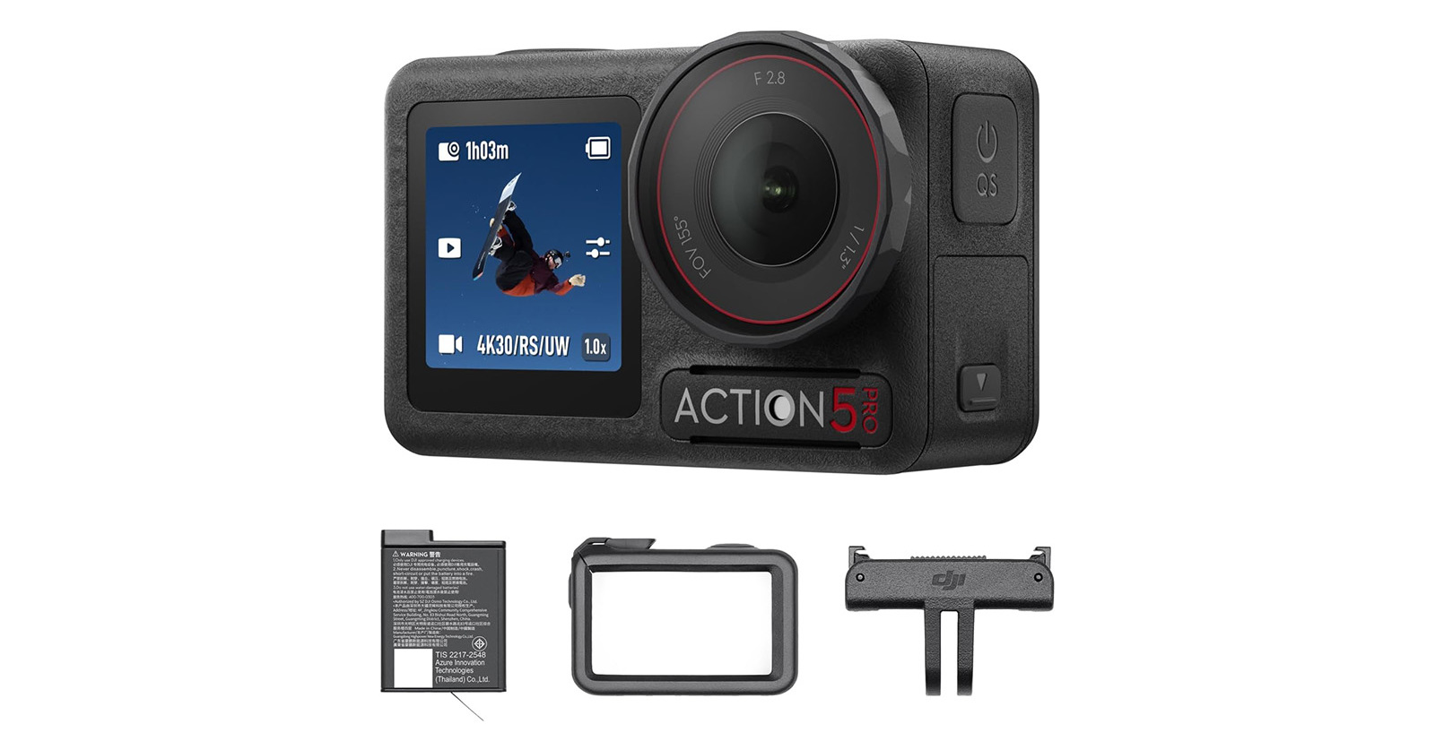 4K120fps撮影、暗所でも鮮明に撮れる「DJI Osmo Action 5 Pro」がセールで21％オフの4万6220円に