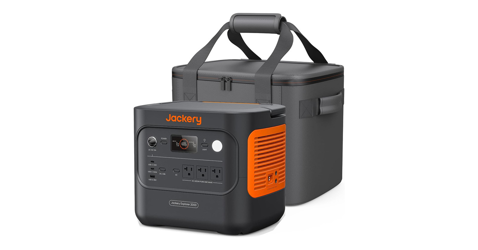 定格出力2200W、UPS機能搭載「Jackery ポータブル電源 2000 New」が45％オフで24.7万円→13.6万円