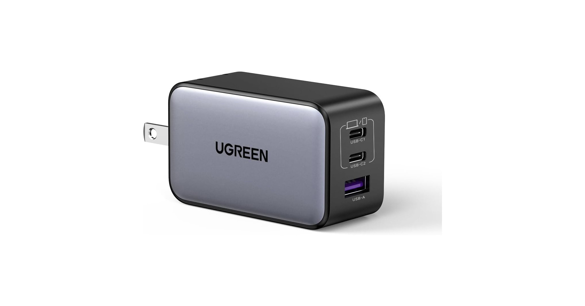 3ポート給電可能、最大65W出力「UGREEN Nexode 65W 急速充電器」が40