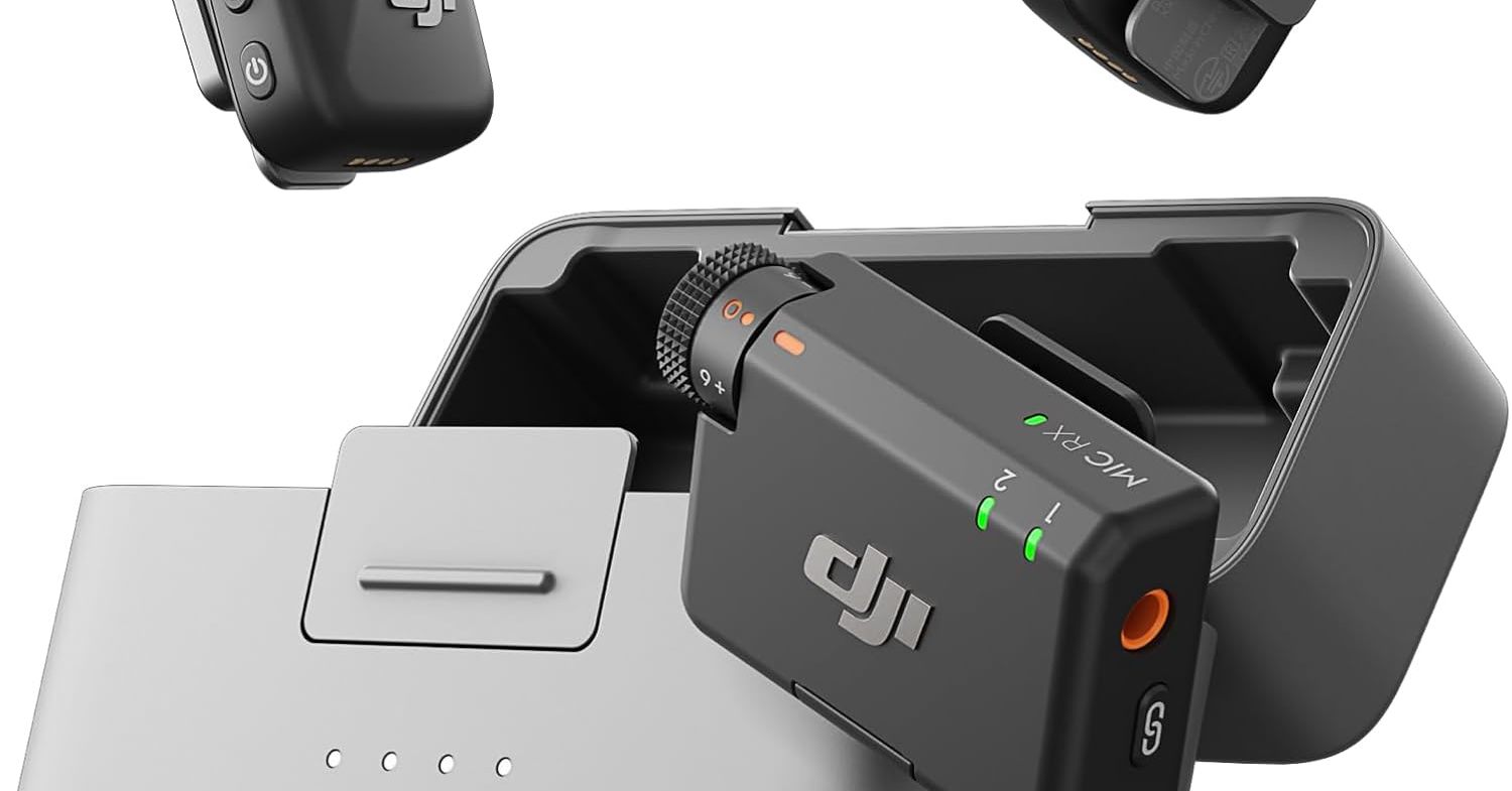 Vlog撮影時の音声をクリアに届ける「DJI Mic Mini」が21％オフの1万2980円に