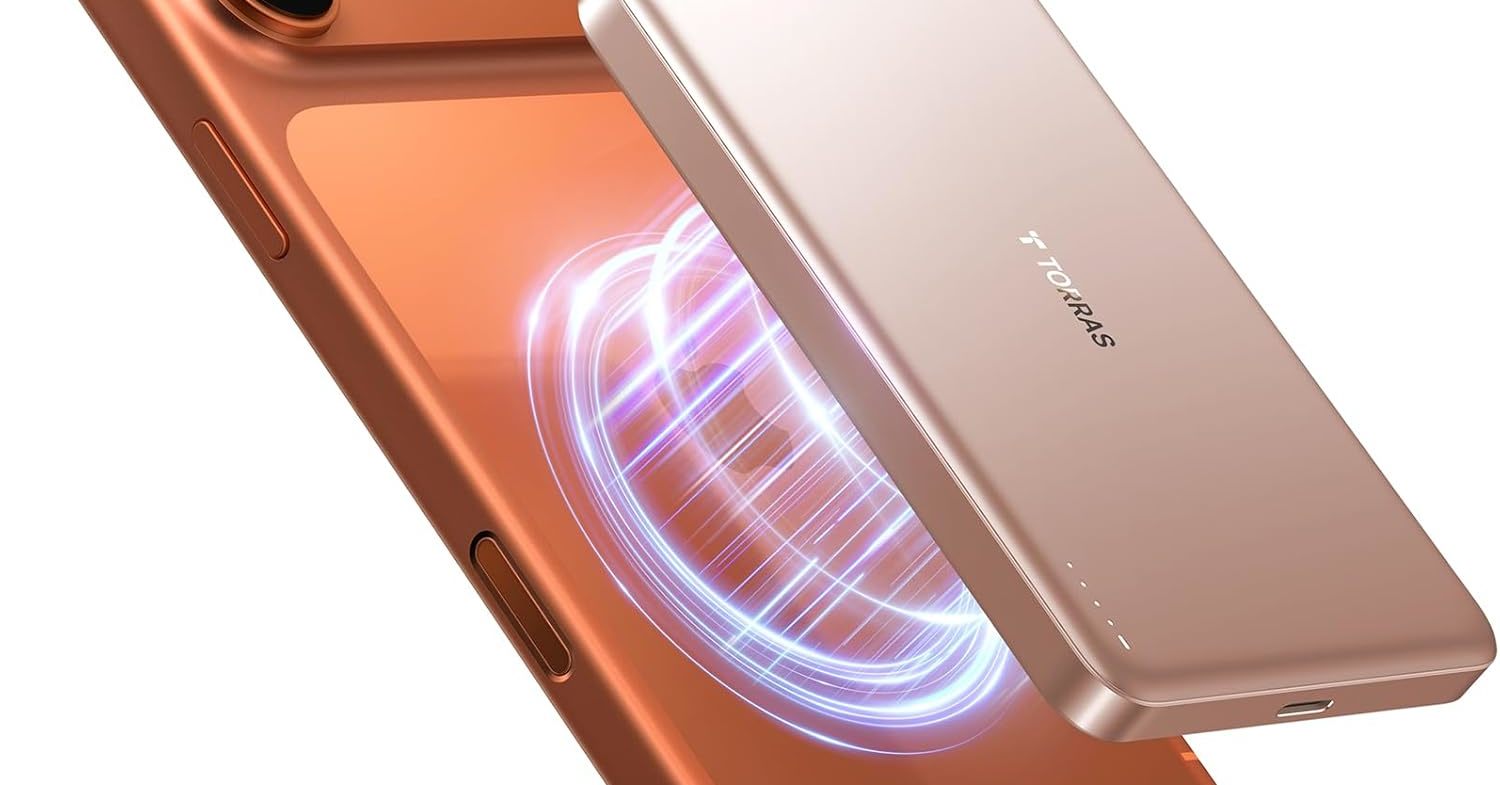 MagSafeで装着できる薄型「TORRAS モバイルバッテリー」が20％オフの7198円に