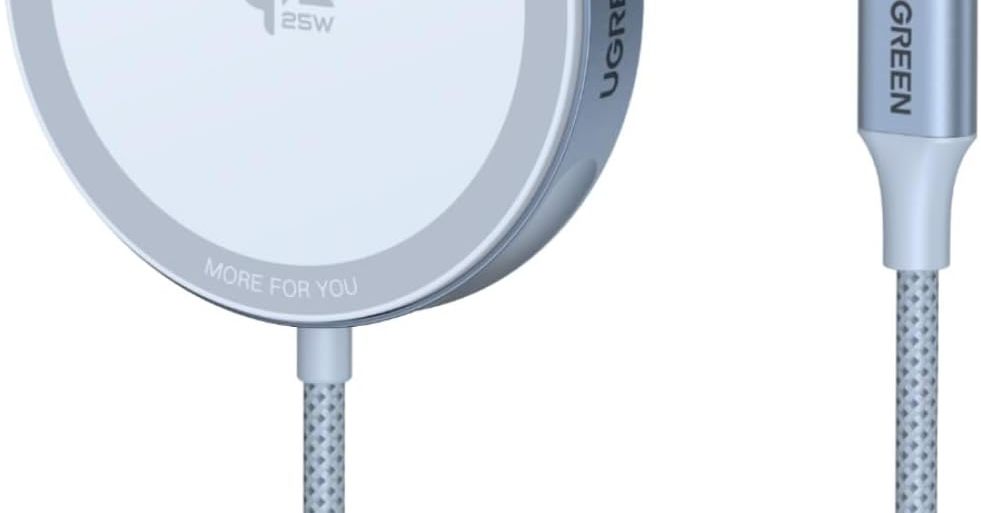 25Wでワイヤレス充電できる「UGREEN MagFlow 25W Qi2 ワイヤレス充電器」が25%オフの2692円に